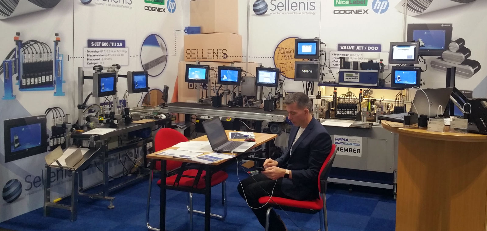 Sellenis markup and coding printers